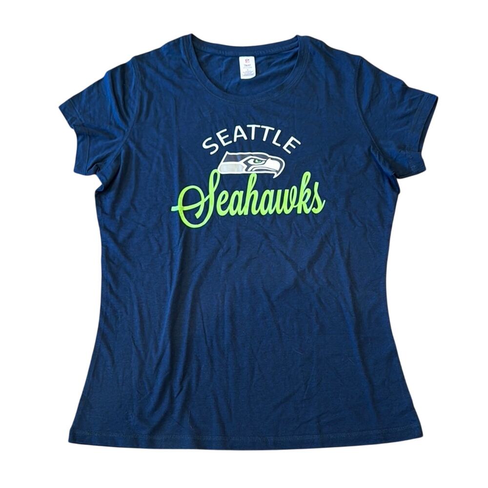 NFL Team Apparel Seattle Seahawks Women's T-Shirt Size L